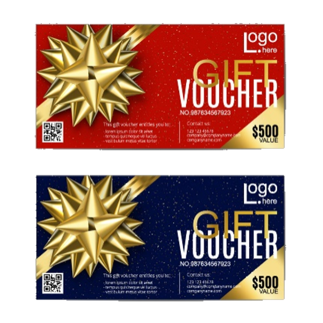 Offer flexible gifting options with cash or occasion-based gift vouchers — perfect for every customer and every season.