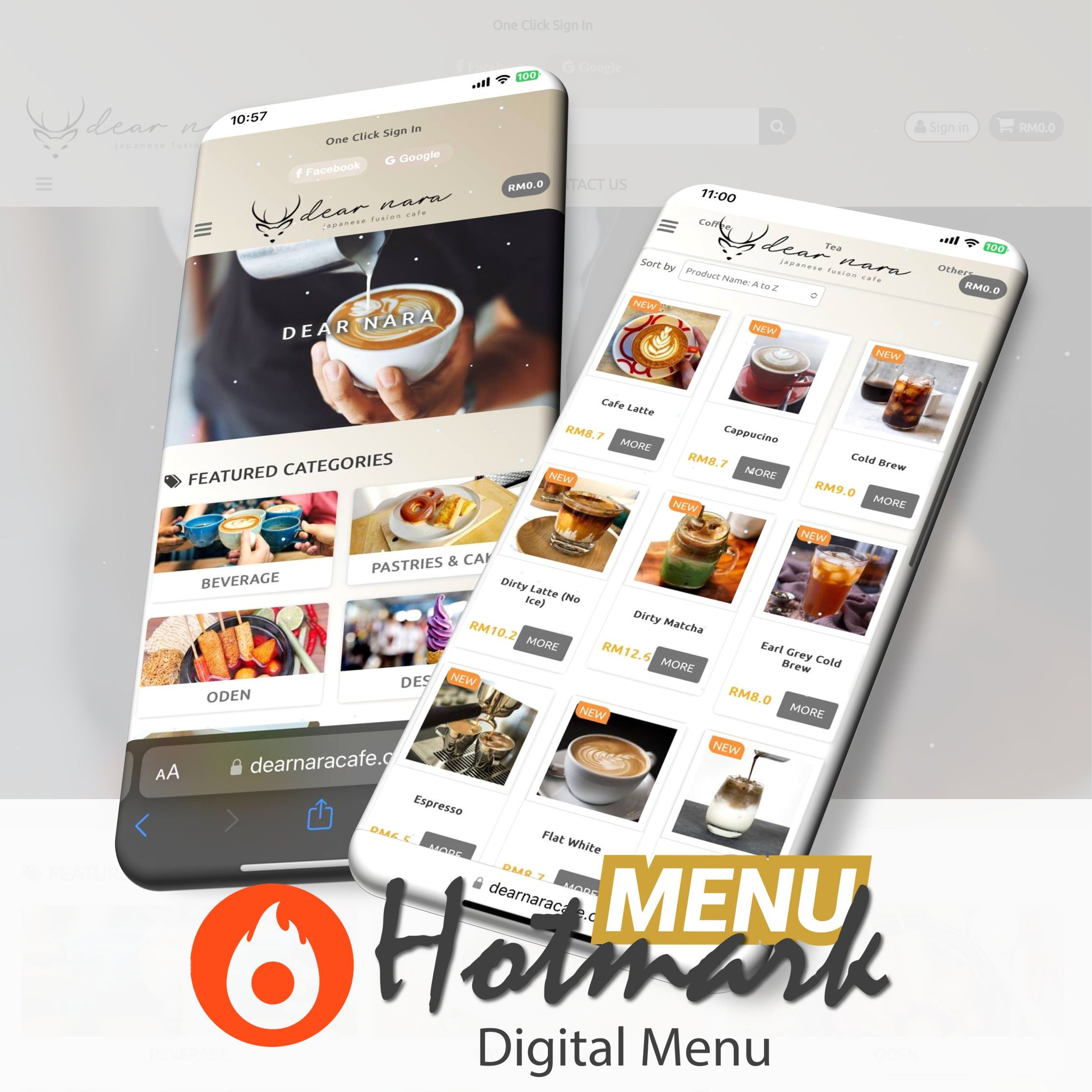 Online Catalog / Digital Menu